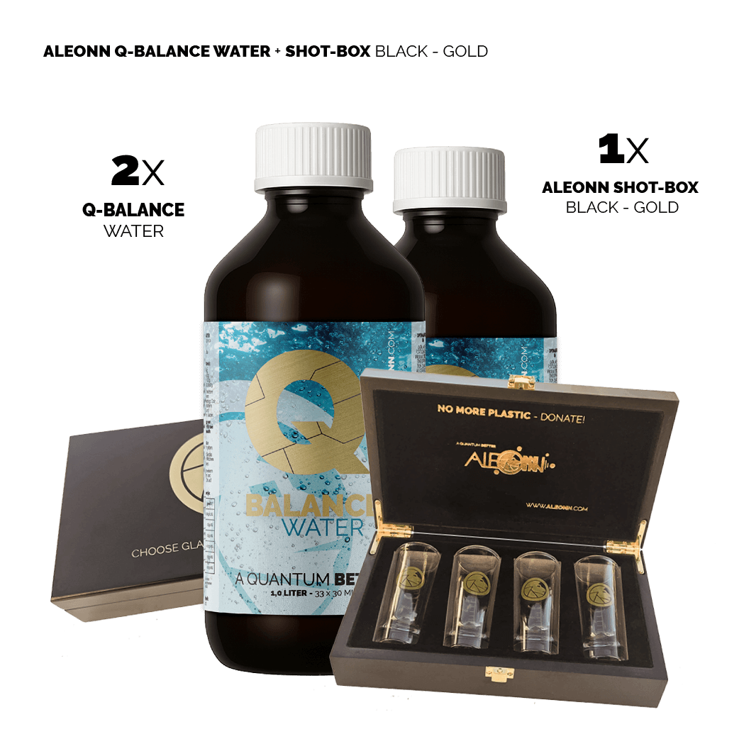 Q-Balance Water 2 Flaschen plus Shotbox