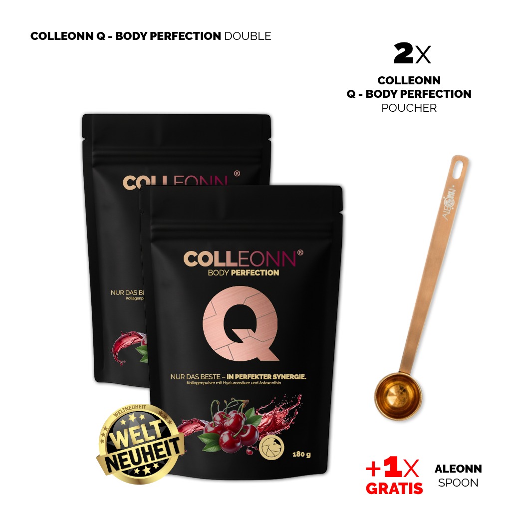 2 COLLEONN-Q BODY PERFECTION plus Gratis ALEONN-SPOON
