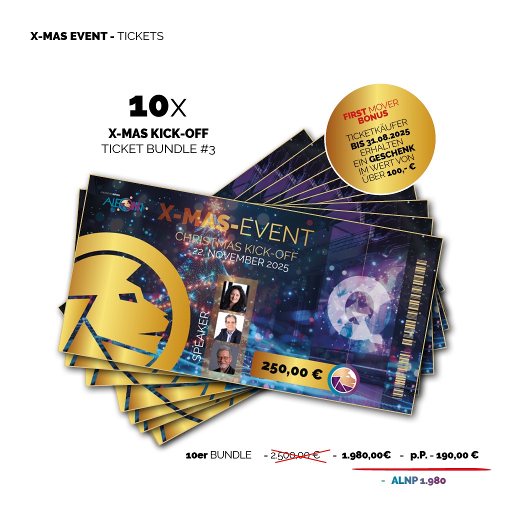 Ticket X-Mas Event 10er Bundle
