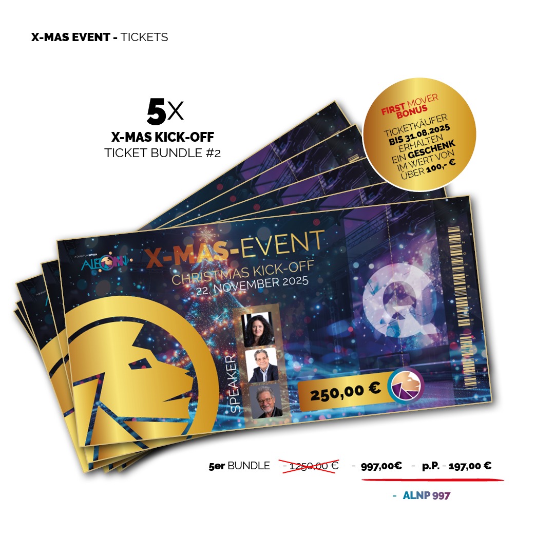 Ticket X-Mas Event 5er Bundle
