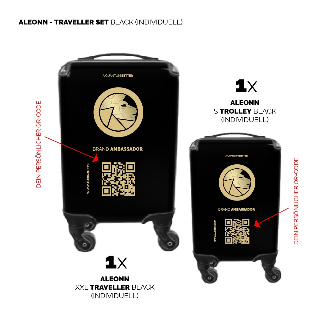 ALEONN - Traveller Set black (individuell)